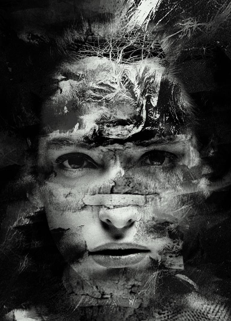 Abstract Painting Process